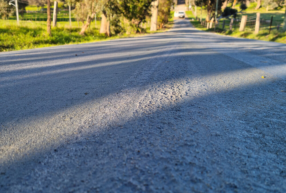 Gluon driveway resurfacing and dust control