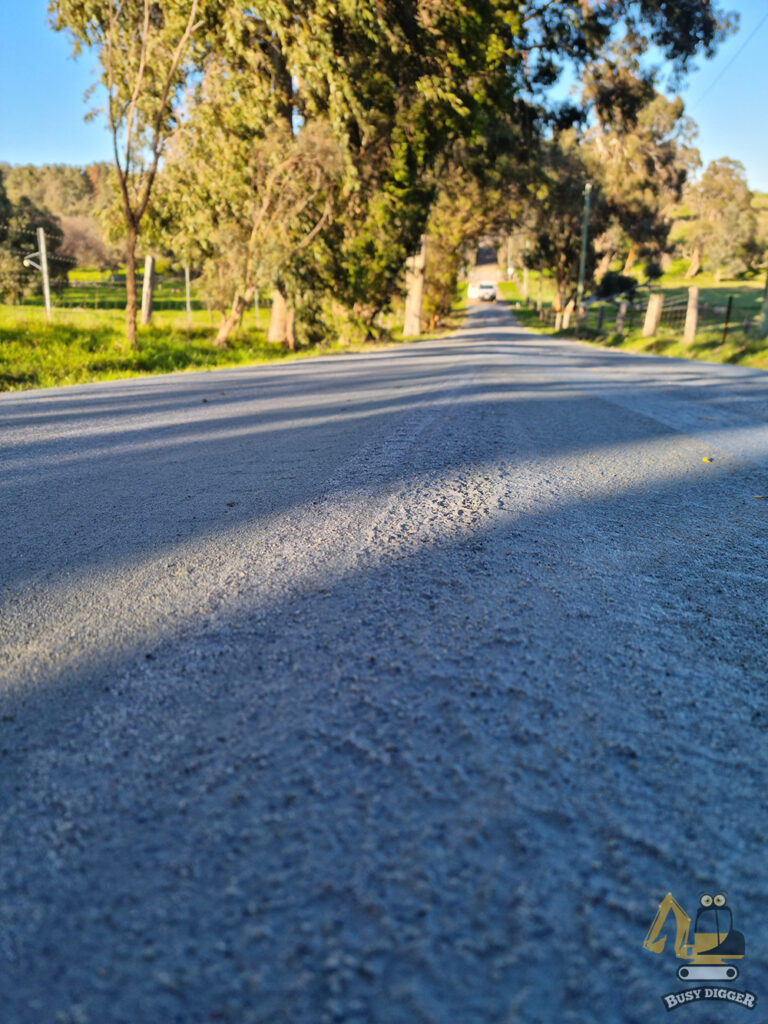 Gluon driveway resurfacing and dust control