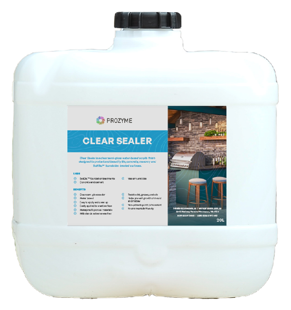 Clear Sealer - protect & beautify your home | ProZyme